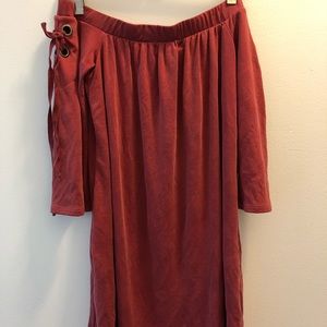 Tillys off the shoulder dress